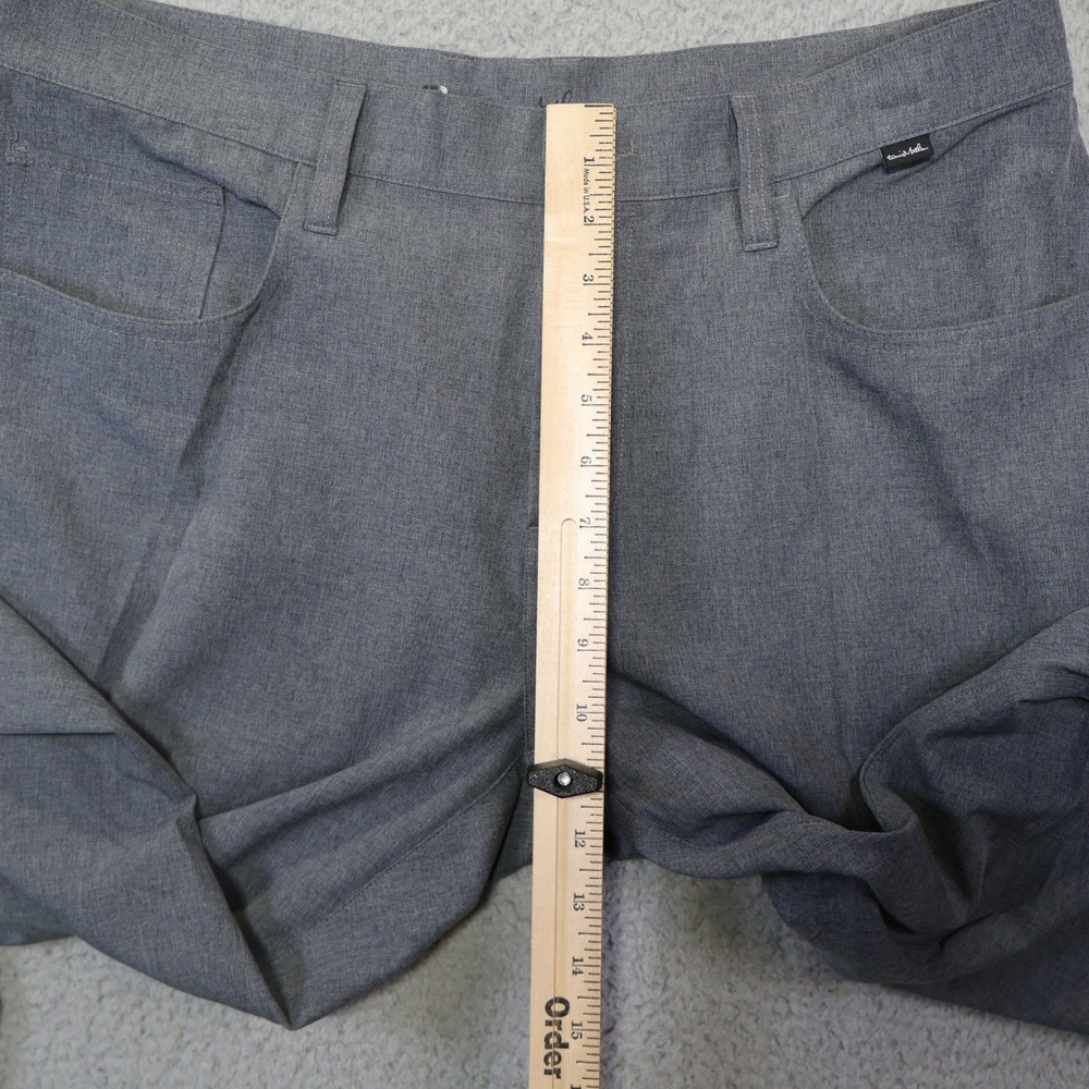 Travis Mathew Mens Grey Performance‎ Golf Pants 5-Pocket Stretchy Size 35 - Picture 8 of 10